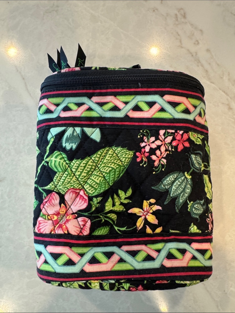 Vera Bradley Botanica Vinyl Lined Bag